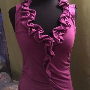 Cabi ruffle tank